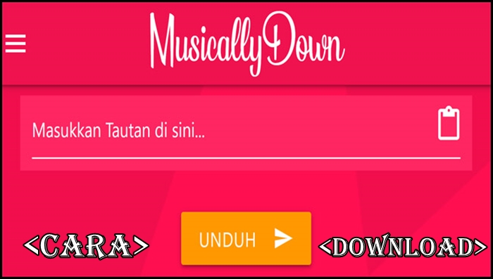 Cara Download Video TikTok No Watermark Melalui Situs MusicallyDown