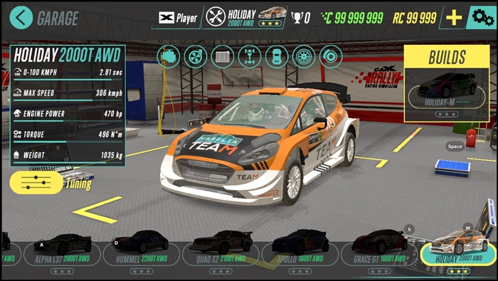 Fitur Istimewa Carx Rally Mod Apk