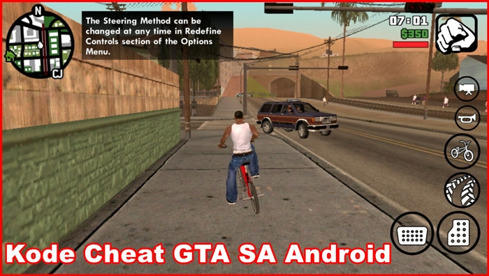 Kode Cheat GTA SA Android