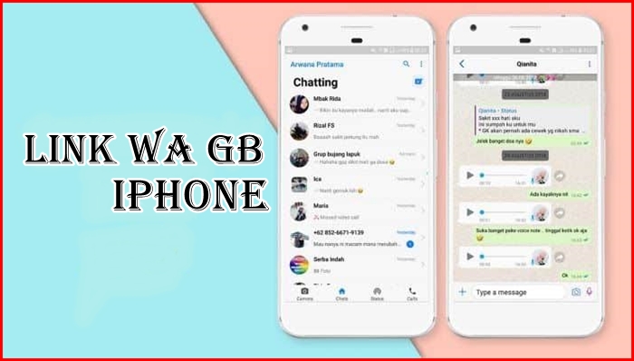 Link WA GB Iphone