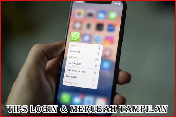 Tips Login & Merubah Tampilan WhatsApp Android Menjadi Iphone