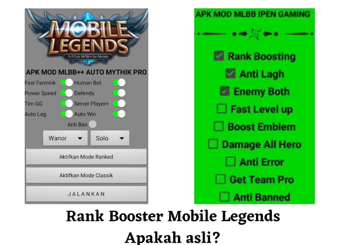 Rank Booster Mobile Legends Apakah Asli