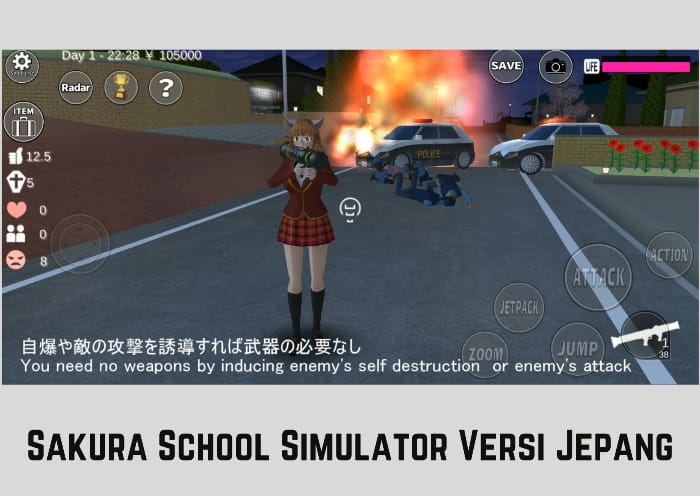 Sakura School Simulator Versi Jepang