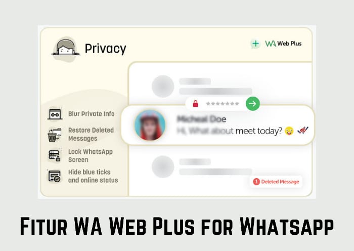 Fitur WA Web Plus for Whatsapp
