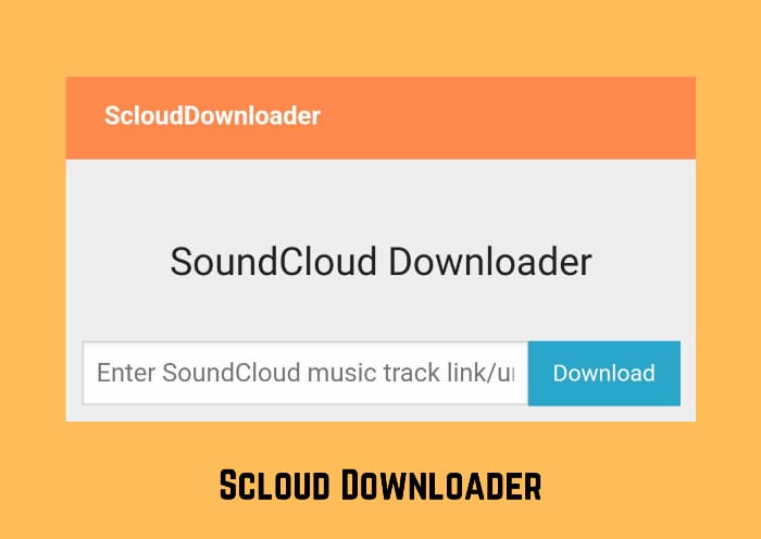 Soundcloud Downloader 320Kbps - ScloudDownloader