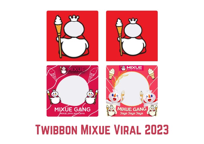 Twibbon Mixue